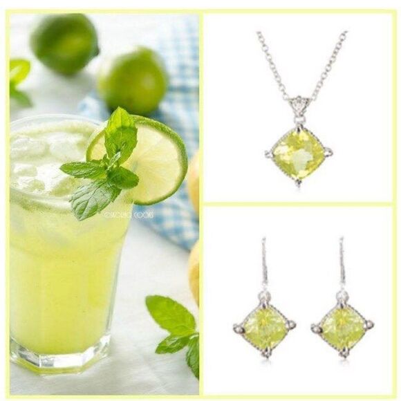 Sara Blaine/eSBe Royal Citrine Earrings - NWT - Picture 4 of 6